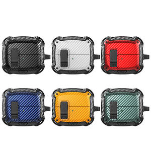 Funda PC TPU a prueba de golpes para <span class=keywords><strong>Samsung</strong></span> <span class=keywords><strong>Galaxy</strong></span> <span class=keywords><strong>Buds</strong></span> 3 <span class=keywords><strong>Pro</strong></span> con protección anticaída Gancho de bloqueo seguro Accesorios para auriculares - Product Image 3
