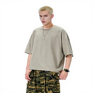 Camiseta de Hombre con Hombros Caídos OEM ODM, Proveedor Mayorista de Calidad Premium, Su Solución Integral para Todo Tipo de Camisetas con Impresión - Product Image 5