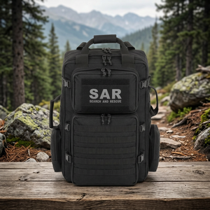 Mochila de Equipo de Búsqueda y Rescate SAR, Estuche de Soporte para Herramientas, Material de Nailon Cordura 1000D para Uso en Desastres Urbanos y en la Naturaleza - Product Image 3