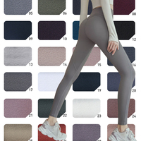 Tissu en gros personnalisé à forte élasticité 320GSM 75 Nylon 25 Spandex pour le yoga et les vêtements de sport