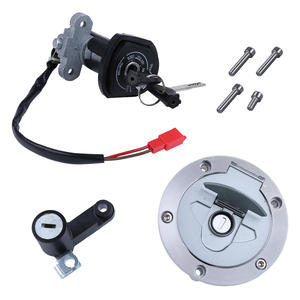Accessoires de conversion de <span class=keywords><strong>moto</strong></span> : Kit complet de commutateur d'allumage moteur, serrure électrique de porte et couvercle de réservoir de carburant - Prix de gros - Product Image 5