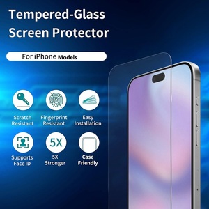กระจกนิรภัย 3 มิติ สำหรับ <span class=keywords><strong>iPhone</strong></span> 18 <span class=keywords><strong>Pro</strong></span> Max ฟิล์มกันรอยหน้าจอโทรศัพท์มือถือ สำหรับ <span class=keywords><strong>iPhone</strong></span> 16 Plus 17 AIR 18 <span class=keywords><strong>Pro</strong></span> ป้องกันการแตก - Product Image 3