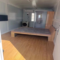 Suministro directo de fábrica Casa contenedor modular plegable portátil de 2 pisos de alta calidad con stock completo