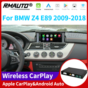 RMAUTO Wireless Apple CarPlay for BMW Z4 E89 2009-2018, <b>with</b> Android Auto <b>Mirror</b> Link AirPlay Back Camera Car Play Function - Product Image 1