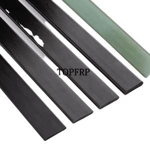 Bandes plates de résine époxyde de fibre de verre de FRP pour des arcs avec la surface douce de service de coupe faite sur commande de haute résistance et anti-corrosion - Product Image 2