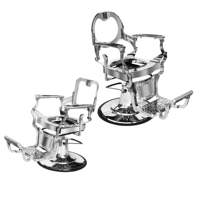 Cadres de chaise Shenghui en argent plaqué, non finis, robustes, avec pompe hydraulique à huile, cadre vintage pour chaise de barbier