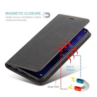 Étui portefeuille en cuir Ultra Plus pour Samsung Galaxy S23 S22 S21 S20 FE S10 S9 S8 Plus S7 Edge A72 A52s A53 A12 A71 Couverture A51-Flip