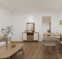George Modern Flat 3D Interior Design Rendering Building Material Service Solution for Apartment Application