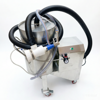 Machine de sablage en verre de 30 gallons, pot de sablage portable, sablageur pneumatique, filtre à poussière