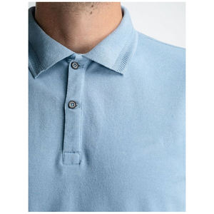 Elegante algodón 100% para hombre para Polo de manga corta de punto Premium transpirable elegante versátil fácil de usar-precio al por mayor - Product Image 2