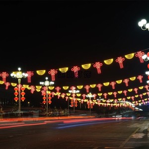 Luz Decorativa LED con Motivo de Calle Cruzada para Exteriores, Navidad, Ramadán, Festividades - Product Image 5