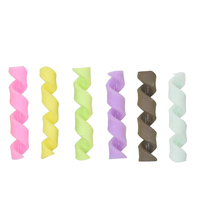 Vente chaude arc-en-ciel couleur polymère argile bonbons torsion cannes pour bricolage à la main matériel gâteau décoration
