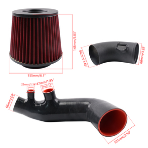 AOSU Nouvelle prise d'air froid en aluminium noir pour 330i G20 B48 2.0L |   BW-B4802 |   Amélioration des performances - Product Image 3