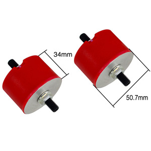 Poyracing – coussinets de support de transmission pour Bmw E34 E36 E39 E46, pièces de montage en caoutchouc rouge - Product Image 5