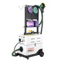 Ponceuse pneumatique sans poussière pour voitures, pulvérisateur de peinture sous vide, machine à polir la peinture, ponceuse à air 1200W CN