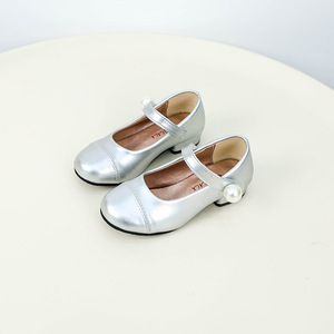 Meisjes Pu Prinsessen Schoenen Lente Herfst 2025 Nieuwe Enkelvoudige Baby Schoentjes Met Zachte Zool voor Kleine Meisjes voor Feestjes - Product Image 5