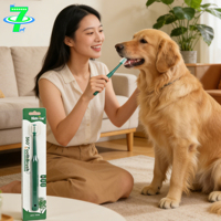 Brosse à dents en plastique écologique pour animaux de compagnie 360 degrés fournitures de nettoyage buccal pour chats et chiens brosse de nettoyage des dents pour animaux de compagnie