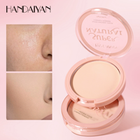 Poudre fixante compacte anti-brillance, waterproof, longue tenue, anti-agglomération, anti-bavures, poudre fixante libre Handaiyan