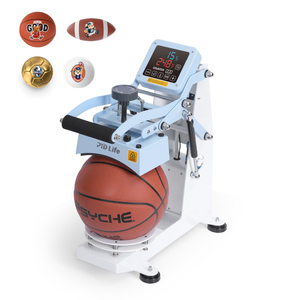 Presse à transfert de chaleur professionnelle PYD Life pour ballons de football, de basketball, de volley-ball, impression de logo sur ballons de sport, machine à presser à chaud pour ballons - Product Image 1