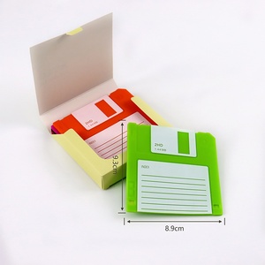 Nouvel Arrivage – Lot de 6 Sous-Verres en Silicone Disque Floppy Rétro – Drôles et Imperméables pour Boissons, Décoration de Bureau et Cadeaux Années 90 - Product Image 2