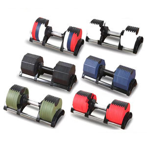 Desain baru diskon besar Set Dumbbell generasi bobot gratis 2 Dumbbell 2.5KG peningkatan 40KG 43KG berat dapat disesuaikan - Product Image 4