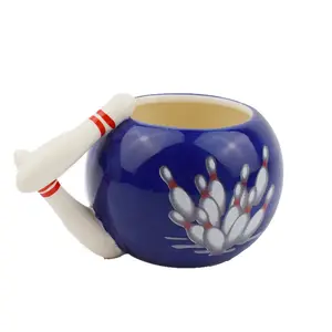 Lobut kolu seramik kahve kupalar, özel 3D yaratıcı kahve kupa kupası herhangi bir şekil ve boyut ve renk