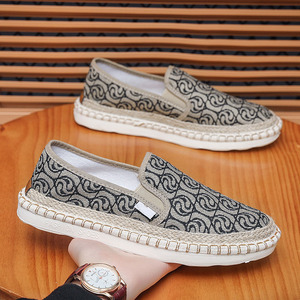 Usine femmes Jute tresses semelle extérieure en caoutchouc sans lacet Injection chaussures décontractées chaussures plates Espadrilles femmes pour l'Afrique du Sud - Product Image 2