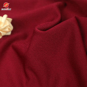 Производитель Дешевый пользовательский бесплатный образец импортер трикотажная одежда Джерси полиэстер мох креп текстильная ткань для одежды - Product Image 4