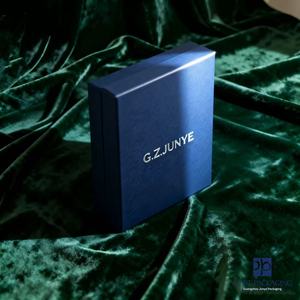 Caja de embalaje de papel grande para blusas y camisas, con estampado de estilo verde, protectora, para embalaje de colliers, etiquetas y embalaje de vidrio. - Product Image 4