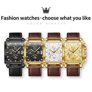   Reloj de Cuarzo Deportivo Cuadrado de Moda 9925, Relojes Casuales de Negocios para Hombre - Product Image 6