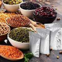 Sachets Doypack Autoportants en Aluminium Pur Argenté Refermables avec Fermeture Éclair Thermoscellable pour Emballage Alimentaire
