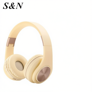 Auriculares Bluetooth S&N A1 amarillos inalámbricos con sonido estéreo para ordenador portátil y teléfono - Product Image 2