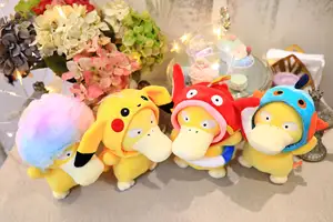 Hot Selling Cartoon Anime Pokemoned Psyduck Pluche Speelgoed Cos Psyduck Eend Knuffels Voor Kinderen Poke Mono Speelgoed Voor Kinderen