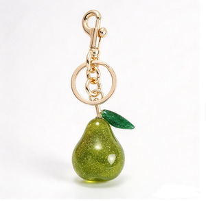 Modern Girls Sage Green Faux Fur <b>Cute</b> Lizard Mini Moon Shaped Bag Charm Trigger Snap Thanksgiving Gift Wholesale Price Trendy - Product Image 3