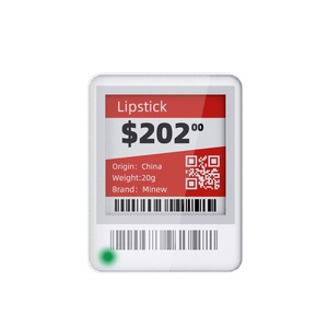 1.54 Inch Kỹ Thuật Số Giá Tag Màu Epaper Nfc Lớn Bluetooth Màn Hình Eink Ble5.0 Giá Điện Tử Tag Điện Tử Nhãn Kệ Esl - Product Image 1