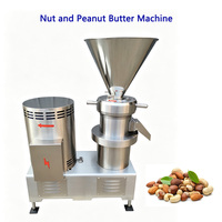 Machine industrielle motorisée pour le traitement du cacao, la fabrication de beurre de karité, la production de beurre d'arachide et le broyage de piment, 600 kg/h, 380 V, en acier inoxydable