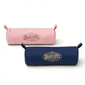 Wholesale Custom Cute Animal Canvas Pencil <b>Case</b> Bunny Cat Stationery Bag Portable <b>Makeup</b> Pouch Factory OEMODM Various Bag Shapes - Product Image 6
