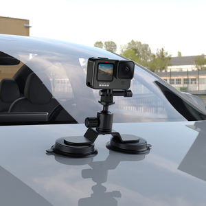 Support de caméra sportive en alliage d'aluminium de haute qualité à <span class=keywords><strong>prix</strong></span> d'usine, avec ventouse magnétique double en silicone, réglable à 360° - Product Image 4