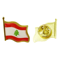 Décorations de célébration d'événements sportifs du Liban, accessoires de supporter sur le thème du drapeau national, ensemble de promotion en gros