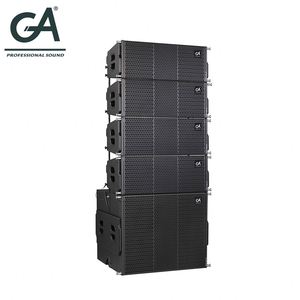 Kunden spezifischer Logo Line Array Lautsprecher Tragbarer Pa System Line Array Leistungs verstärker Home Karaoke