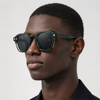 Lunettes de soleil vintage pour hommes en gros, lunettes de soleil personnalisées de marque, lunettes de soleil de luxe rétro, lunettes de soleil pour femmes