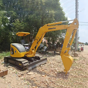 Excavadora de cadenas usada KOMATSU PC3-MR-3 de 3 toneladas, miniexcavadora hidráulica de 0.09 cbm, equipo Komatsu incluye motor, bomba, caja de cambios y engranajes. - Product Image 3