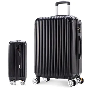 High Quality Yellow Rolling Suitcase Carry On Luggage With Spinner