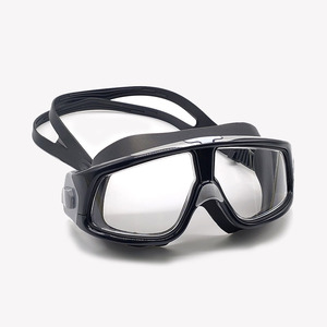 <span class=keywords><strong>Occhialini</strong></span> da <span class=keywords><strong>Nuoto</strong></span> da <span class=keywords><strong>Uomo</strong></span> Antiappannamento, Impermeabili, con Montatura Grande, in Silicone, Anti-perdita, per Piscina e Gara - Product Image 1