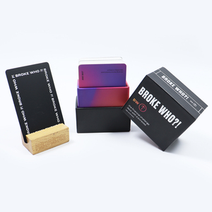 Fabrication de cartes de jeu de défi financier personnalisées en couleur, jeu de cartes de questions positives imprimées, jeu de cartes en papier - Product Image 3