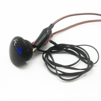 Termómetro Industrial LED Digital a Prueba de Agua Personalizable OEM, 12V 24V, Temperatura Fahrenheit para Caravana, Auto, Barco 3.0