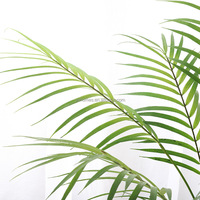 Palmier artificiel en plastique de haute qualité en gros, bonsaï, écologique, intérieur/extérieur, toucher naturel, 65 cm, plantes d'intérieur pour la famille