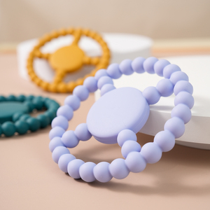 Mordedores de Silicona con Diseño de Volante, Juguetes Molares para Bebés, Libres de BPA, Regalo para Recién Nacidos, Productos para Bebés - Product Image 4