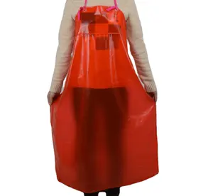 制造商廉价定制防水长PVC围裙