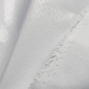 بطانة قماشية لاصقة قابلة للانصهار لياقة الياقات، مصنوعة من القطن الأبيض 100% ومنسوجة من البولي إيثيلين عالي الكثافة (HDPE) - Product Image 1